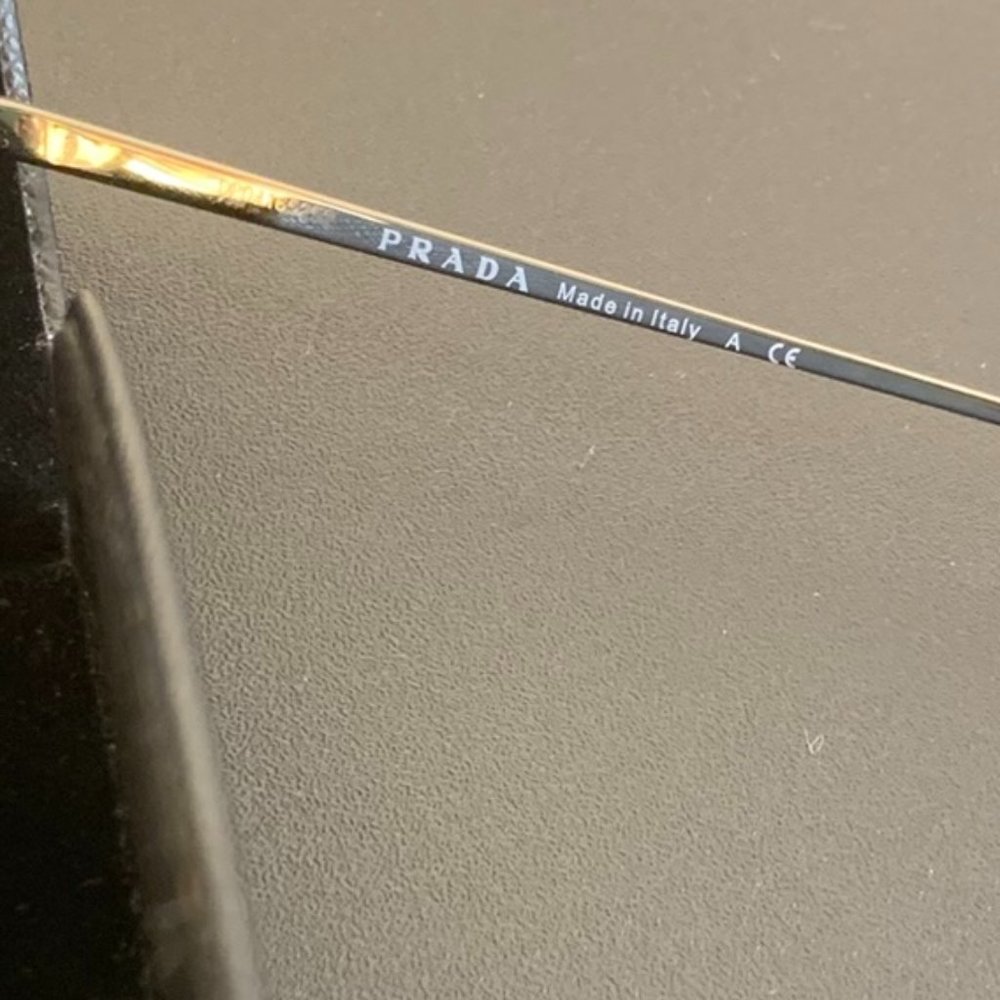 Authentic Prada Round/Oval Gradient Sunglasses Wi… - image 3